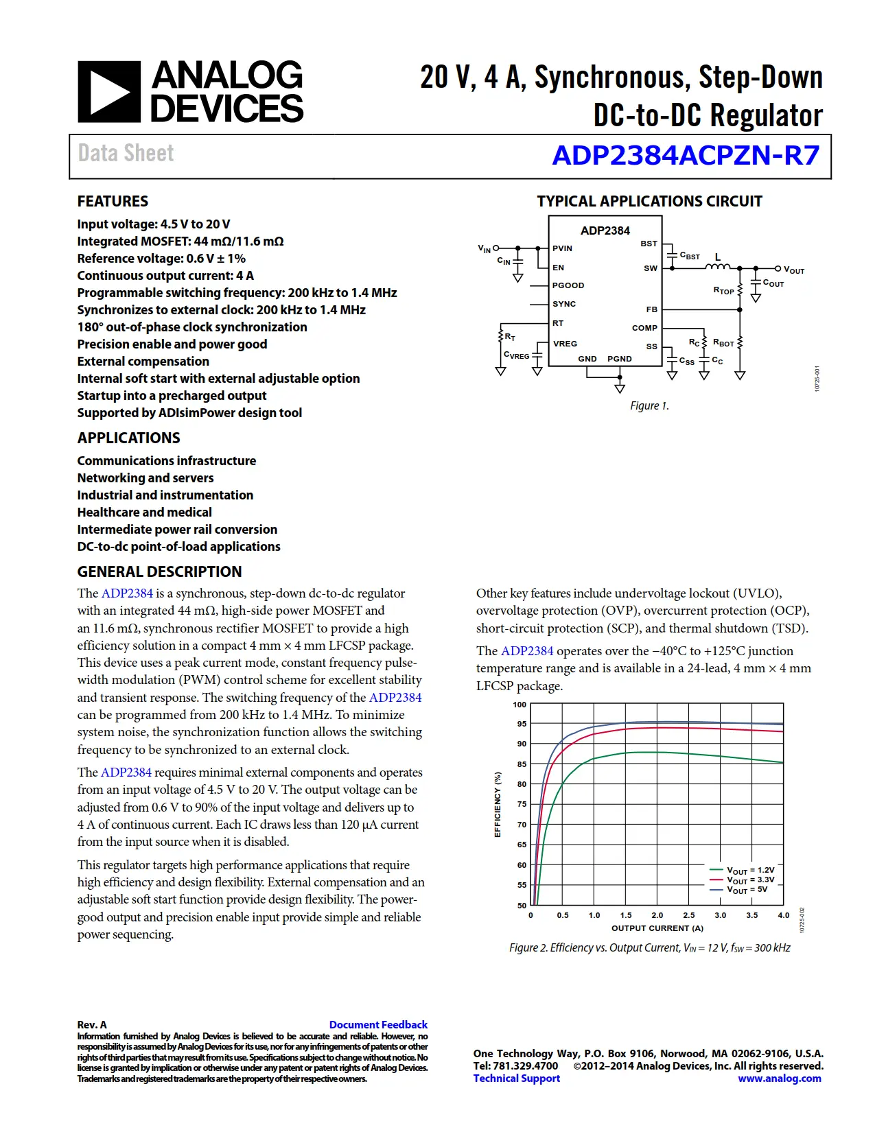 ADP2384ACPZN-R7 DataSheet