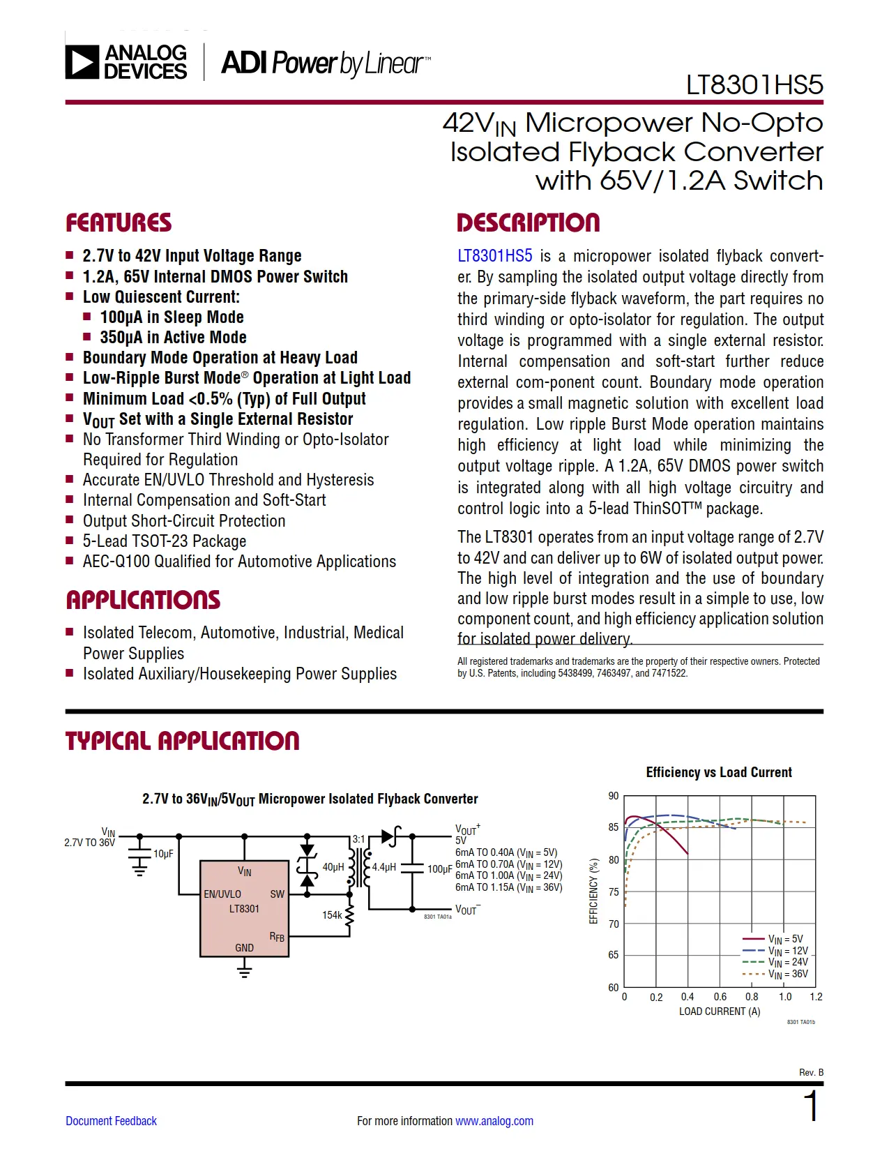 LT8301HS5 DataSheet